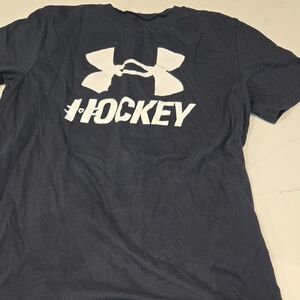 Under Armour Kids' Navy Hockey Tee